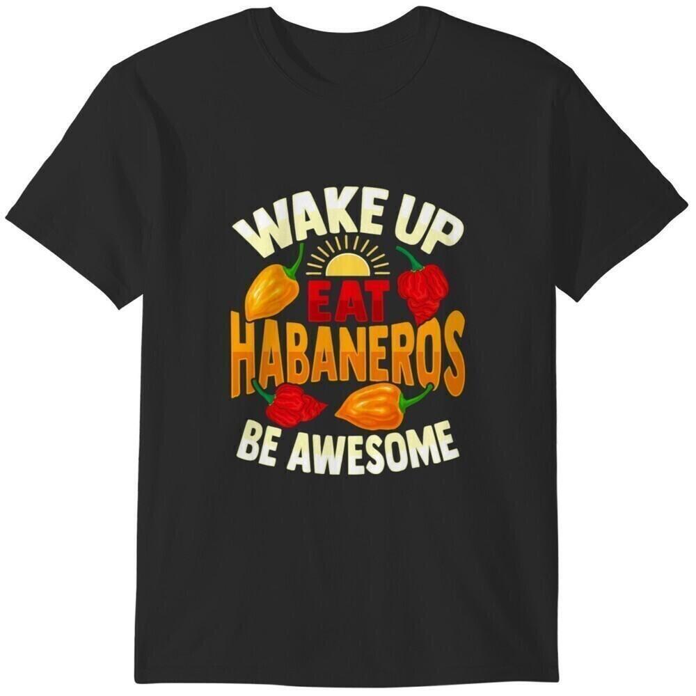 Habanero Red Pepper Scoville Chili Lover Funny T Shirt